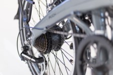 E kolo zložljivo Puch H 1.1 sivo z