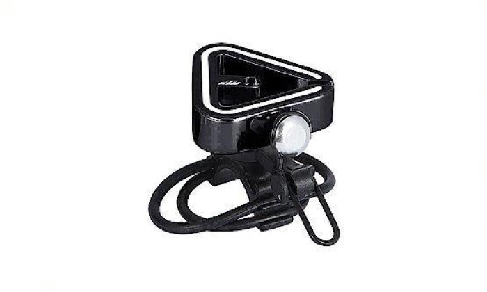 Trikotni zvonec rubber ring, črna