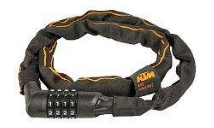 Pro Chain Ključavnica Code črna / oranžna