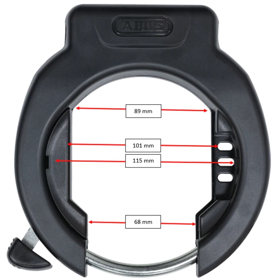 4750 XL Amparo Pro non-key-retaining podkvasta ključavnica