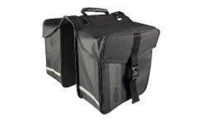 Line dvojna nosilnca torba, 31l, črna / črna