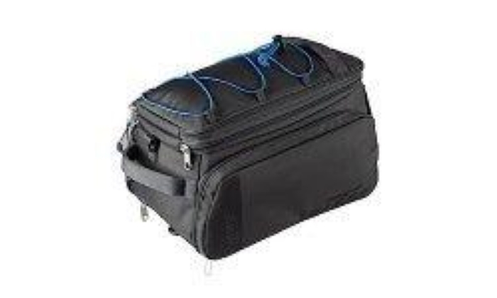 Sport torba za prtljažnik, Snap it, 32l, 34 x 20 x 27 cm, črna / modra