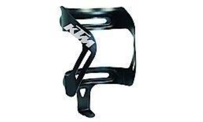 Nosilec bidona Nayway 2, aluminijast, črna