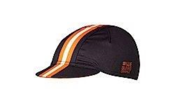 Factory Team kapa, 100% bombaž črna / oranžna