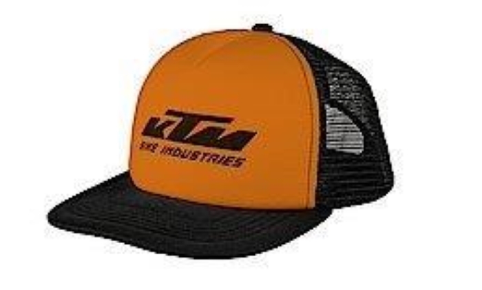 Factory Team mrežasta kapa, črna / oranžna