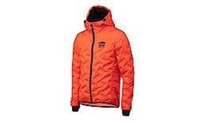 Factory Team zračna jakna z dolgimi rokavi in kapuco, oranžna, 56(S) 