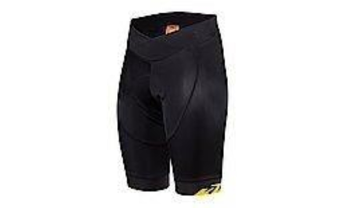 Lady Line kratke hlače brez naramnic, črna / rumena, 54(XS) 