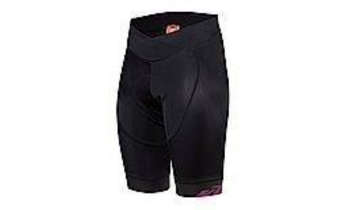 Lady Line kratke hlače brez naramnic, črna / vijolična, 54(XS) 