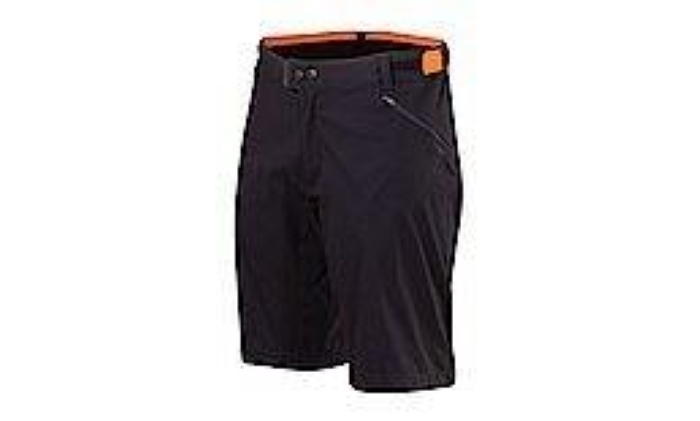 Lady Line Race Bib kratke hlače brez naramnic z notranjimi hlačami, črna, 54(XS)