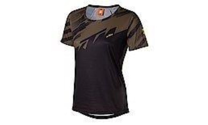 Lady Character dres s kratkimi rokavi, olivno / rumena, 54(XS)