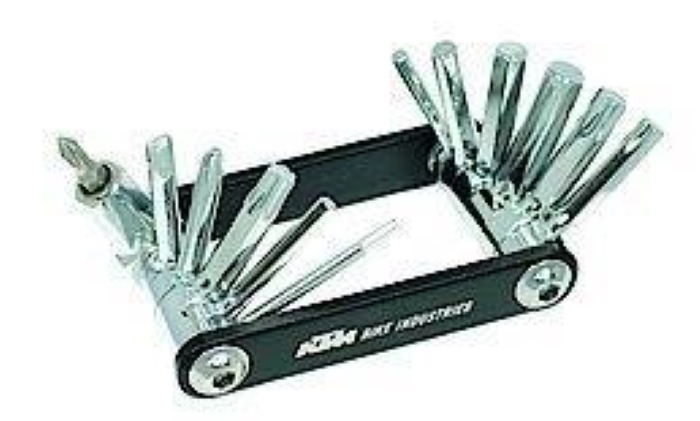 Večnamensko orodje Minitool, micro 14, črna