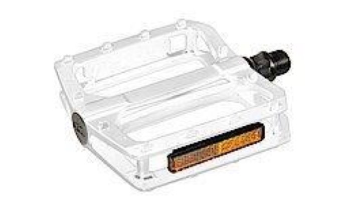 Pedala Team brez krogljic, bela