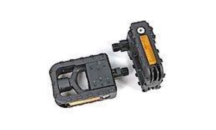 Zložljiva pedala, črna