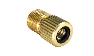 Presta Adapter Set 2 kos, brass