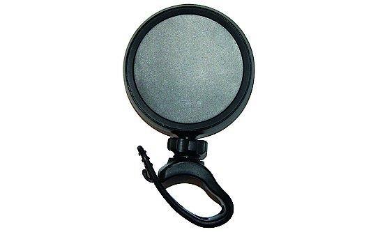 Ogledalo S 360° rubber ring clamp, črna