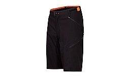 Factory Line kratke hlače, brez naramnic, z notrajimi hlačami, črne, 62(XL)