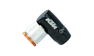 CO2 Inflator 16g Kartuša CNC, črna / srebrna / oranžna